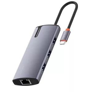 هاب 6 پورت تایپ سی الدینیو مدل DS-16U ( اورجینال ) تبدیل لن به تایپ سی 1000