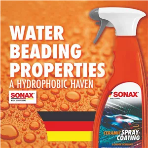 اسپری پولیش واکس سرامیکی سوناکس مدل حرفه ای کد CERAMIC SPRAY 750ML حجم 750 میلی لیتر