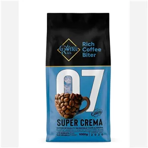 دانه قهوه ریچ کافی 70 روبوستا Rich Coffee Biter SUPER CREMA حجم 1000 گرم