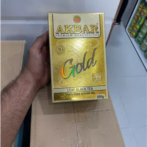 چای سیاه سیلان اکبر گلد Akbar Gold وزن 500 گرم
