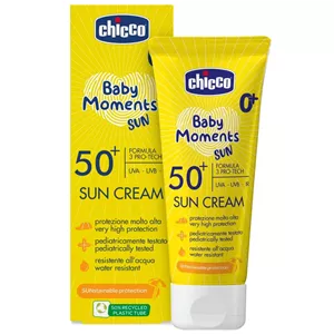 کرم ضد افتاب 0 ماه spf50 75 میل چیکو