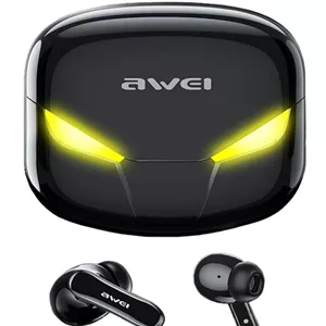 هدفون بلوتوثی اوی T35 ، درگاه شارژ USB Type-C، دارای نمایشگر روی محفظه شارژ، مقاوم در برابر رطوبت و عرق
