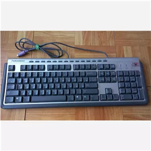 کیبورد فراسو مدل پی اس تو PS2 مشکی نقره ای - PS2 Farassoo Keyboard
