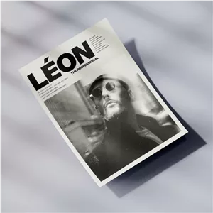پوستر Leon Professional BW
