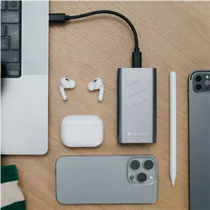 اقساطی و ارسال رایگان اس اس دی اکسترنال ورباتیم مدل TurboMetal ظرفیت 1 ترابایت رابط USB4