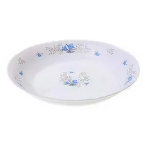 2کارتن (24 عدد) دیس نیم گود گل آبی پارس اپال اصل مرغ خوری آرکوپال طرح رومانتیک کد120