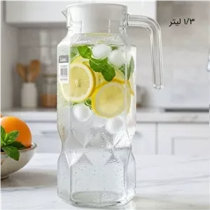 پارچ تک یخچالی پیرکس 1300 میلی لیتر لومینارک مدل اکتیم با ارسال رایگان
