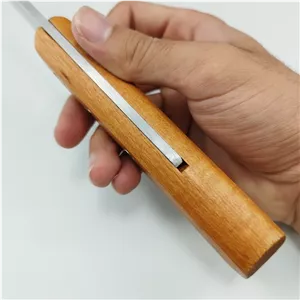 چاقو آشپزخانه اکبری دسته چوبی مدل WS28 بسته 1 عددی ارسال رایگان