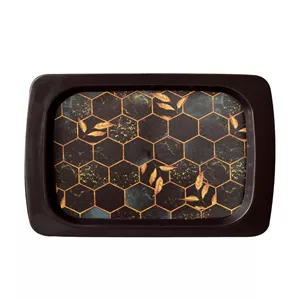 سینی مهروز مدل E-2004-71 طرح لانه زنبوری ارسال پس کرایه 