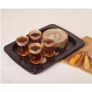 سینی مهروز مدل SE-2001-686 طرح COFFEE ارسال پس کرایه 