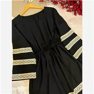 کفتان زنانه مدل لیلا جنس صوفیا کراش ژاکارد فری سایز مناسب 38 تا 48