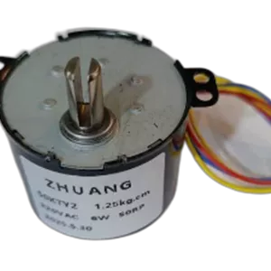 موتور گیربکس 50KTYZ 220V 50RPM چاک دار فروش عمده (بسته 10 عددی)