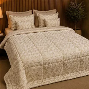 روتختی کریستال مخمل شانل ژاکارد یک نفره 90 رنگ کرم روحا