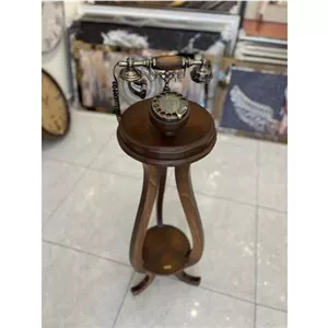 تلفن ایستاده تمام چوب 