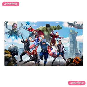 پوستر پینکمن طرح مارول اونجرز بازی ویدیویی Marvel s The Avengers Video Game 5 Jm