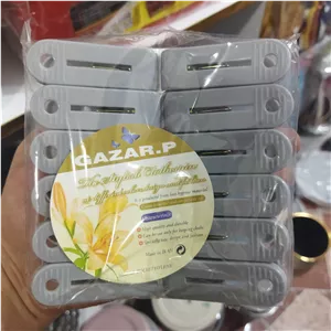 گیره لباس پلاستیکی 12 عددی