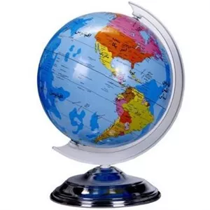 کره جغرافیا سایز 40 پایه فلزی نسیم فروش تکی و تعداد تحویل فوری تهران