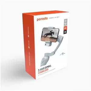 گیمبال سه محوره دوربین پرودو Porodo 3-Axis Anti shake Gimbal P5 