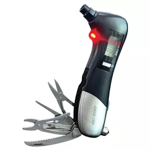 دستگاه گیج فشار دیجیتالی لاستیک 9 در 1 گرین لاین Green Lion Digital Tire Pressure Gauge 9 In 1 Rescue Tool