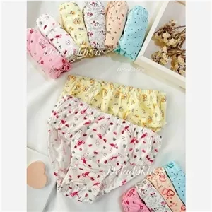 شورت نخی زنانه برند آداک بسته 6 عددی در رنگ و سایزبندی متنوع