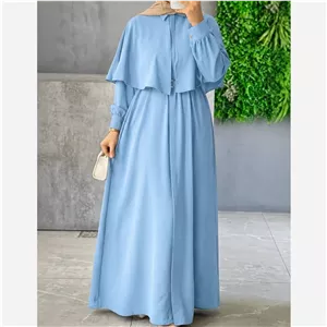 پیراهن الیزه شنل دار شکیلا
