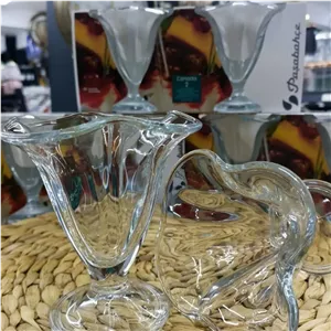 بستنی خوری طرح گل برند PASABAHCE