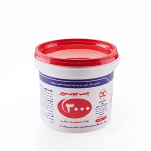 چسب چوب 3000 بیرنگ قوطی یک لیتری (چسب پارس) پس کرایه 
