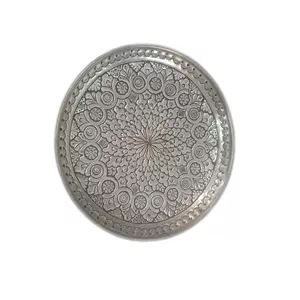 تابلو بشقاب قلم زنی مسی  25 سانتی کد 01 
