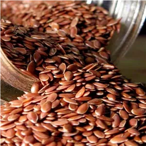 تخم کتان قرمز اعلا 1000 گرمی تمیز و سورت لیزری