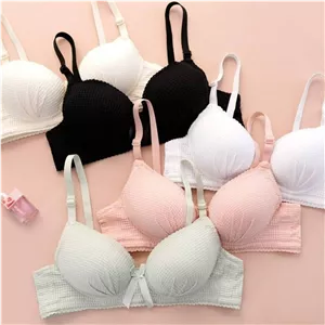 سوتین اسفنجی نخی بدون فنر کاپ A دخترانه سایز 70 تا 85 