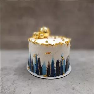 کیک تولد خامه ای مردانه،کیک سورمه ای،روز پدر