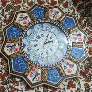 ساعت ترکیبی میناکاری و خانم  