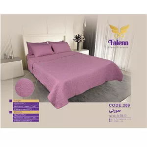 سرویس لحاف گلدوزی چهار فصل یک نفره فالنا کد 209 