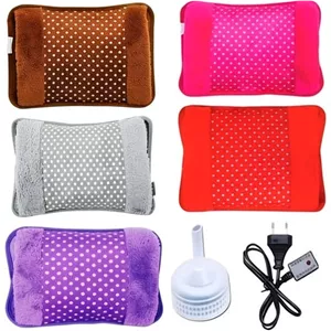 کیسه آب گرم برقی حوله ای با رویه مخملی