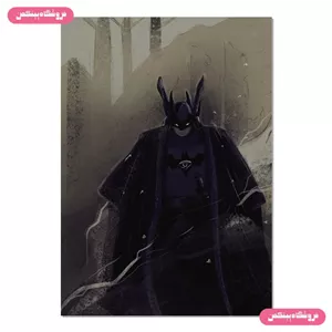 پوستر چسب دار پینکمن طرح بتمن سامورایی Samurai Batman 19 Jm