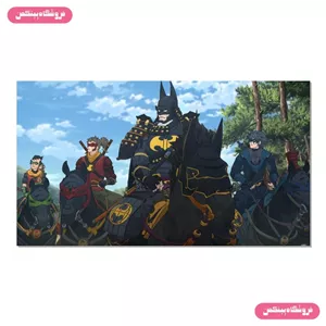 پوستر چسب دار پینکمن طرح بتمن سامورایی Samurai Batman 27 Jm