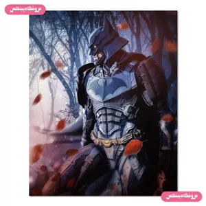 پوستر چسب دار پینکمن طرح بتمن سامورایی Samurai Batman 2 Jm