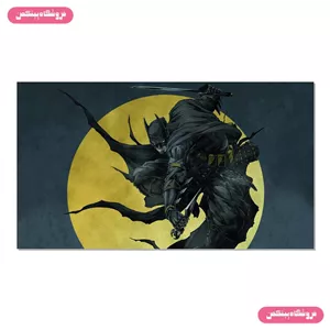 پوستر چسب دار پینکمن طرح بتمن سامورایی Samurai Batman 3 Jm