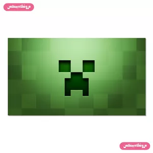 پوستر چسب دار پینکمن طرح بازی ماینکرفت Minecraft 30 Jm