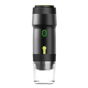 اسپرسو ساز سفری سه در یک KF-JN-01 15 بار فولاد ضدزنگ ABS ظرفیت 60 میلیلیتر