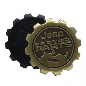 آرم خودرو آراکس یدک مدل AY-3702 طرح جیپ Jeep با چسب دوطرفه
