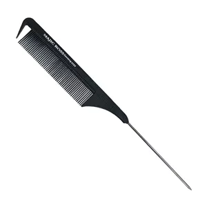 شانه دندانه ریز مجیک رز دم باریک فلزی2 آنتیباکتریال انعطافپذیر