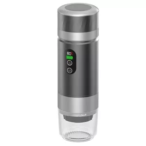 قهوهساز سفری 3 در 1 JF-JN-03 با باتری 2500mAh، 72W، نمایشگر LED