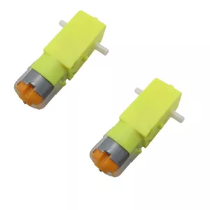 موتور گیربکس چرخدار مدل 120RPM کد M02-2 بسته 2 عددی ارسال پس کرایه 