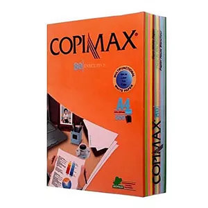 کاغذ رنگی کپی مکس، 10 رنگ مات، 500 عددی، 290x210 میلیمتر، 2000 گرم