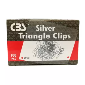 گیره کاغذ فلزی CBS 31 میلیمتر 100 عددی