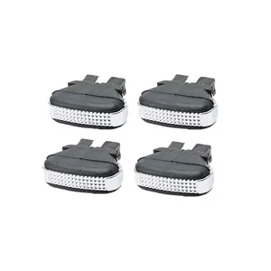ناخنی دریچه کولر داشبورد خودرو چیکال مدل K-605-RC مناسب برای پژو 206 بسته 4 عددی