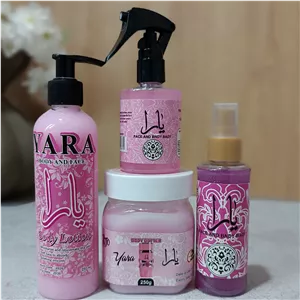 پک 4 عددی یارا ست بادی اسپلش و مراقبت بدن با رایحه یارا