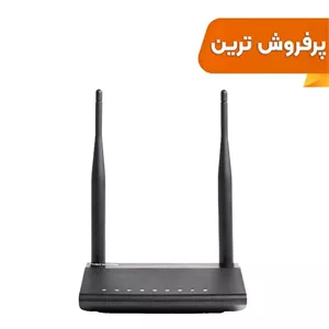 (گارانتی 3 ساله آونگ) - Neterbit NSL-122 Wireless N300 ADSL2 + Modem مشکی - مودم