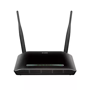 مودم D-Link DSL-2750E Wireless N300 ADSL2+ Modem Router - مشکی (یکساله شرکتی)